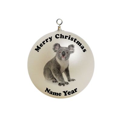 Personalized Koala Christmas Ornament Custom Gift #1