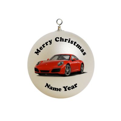Personalized  Porsche Christmas Ornament Custom Gift #1