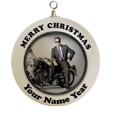 Personalized Arnold Schwarzennegger Christmas Ornament Custom Gift #1