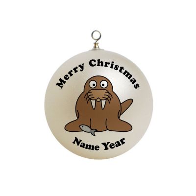 Personalized  walruses walrus Christmas Ornament Custom Gift #1