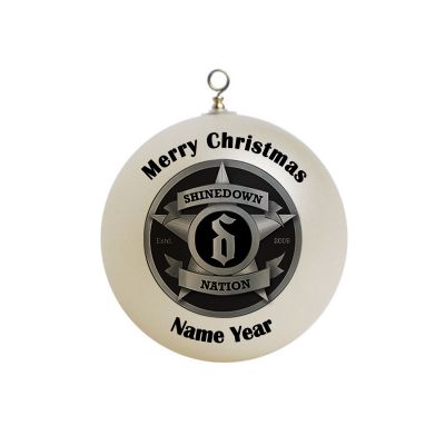 Personalized shinedown Christmas Ornament #1