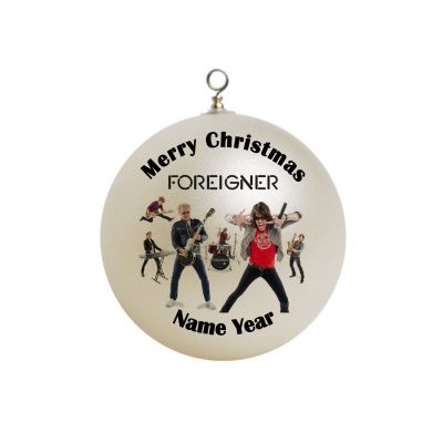 Personalized foreigner Christmas Ornament #1