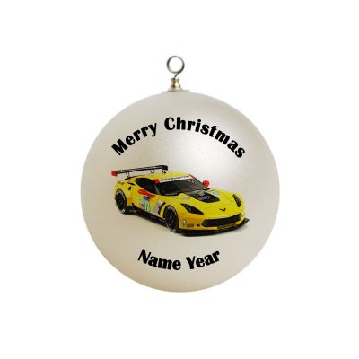 Personalized racecar race car - Christmas Ornament #1 