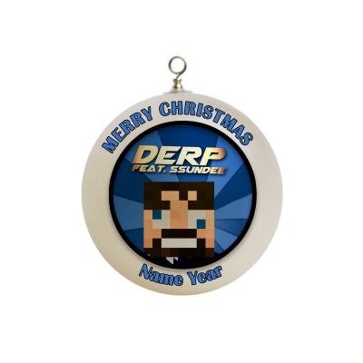 Personalized derp feat ssundee sundee Christmas Ornament #1