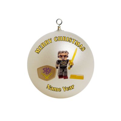 Personalized Sky Christmas Ornament #1