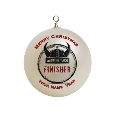 Personalized Warrior Dash Ornament Custom Gift #1
