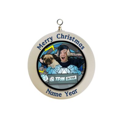 Personalized Minecraft Dan TDM dantdm Ornament Custom #1