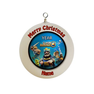 Personalized Clash Royale Christmas Ornament #1