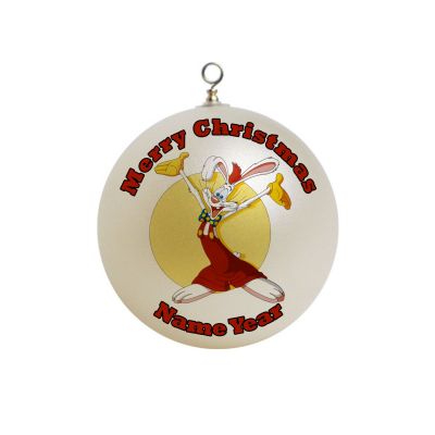 Personalized Roger Rabbit  Christmas Ornament Custom Gift #1