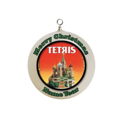 Personalized Tetris Aracade Game Ornament #1