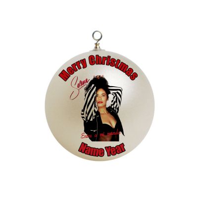Personalized   quintanilla selena Christmas  Ornament #1