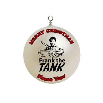 Personalized  Frank The Tank Gift  Ornament #1