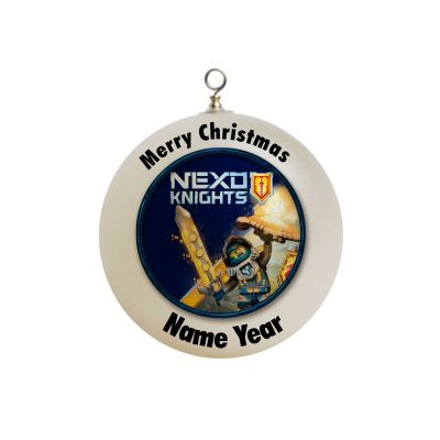 Personalized Nexo Knights Lego Christmas Ornament Gift #1