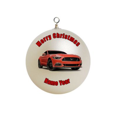 Personalized Mustang Ornament 1