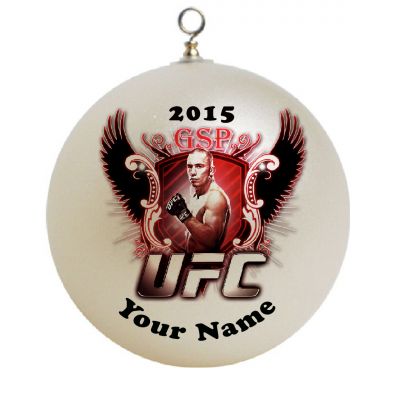 Personalized UFC Christmas Ornament Custom Gift #1