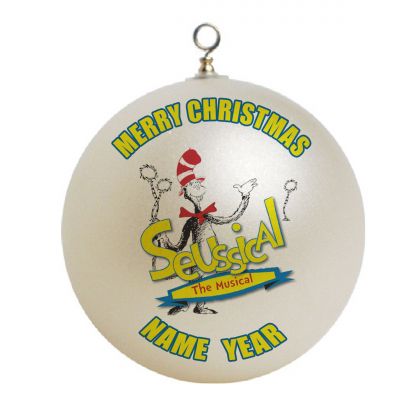 Personalized suessical musical Ornament #1