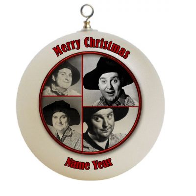 Personalized Smiley Burnett Ornament #1