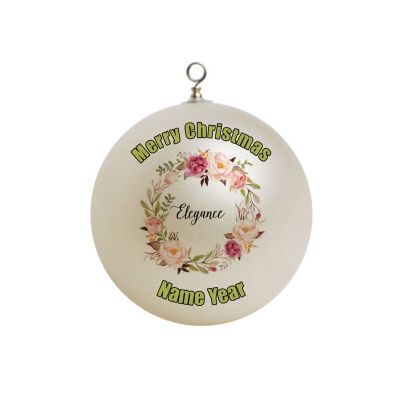 Personalized  Elegance Christmas Ornament # 1