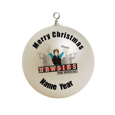Personalized Newsies The Musical Ornament 1