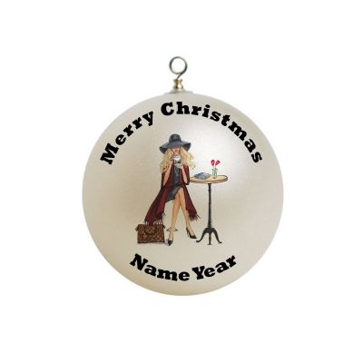 Personalized Fashion Elegant Lady Women Ornament Christmas #1