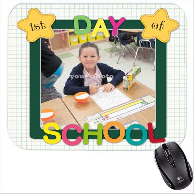 Personalized First Day of School Mousepad #1