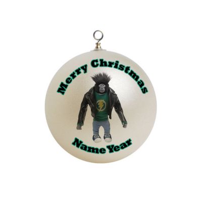 Personalized Johnny Gorilla Ornament Christmas #1