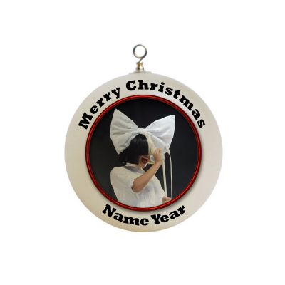 Personalized Sia Christmas Ornament  #1