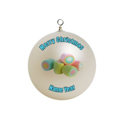 Personalized  Marshmellow Ornament Christmas 1