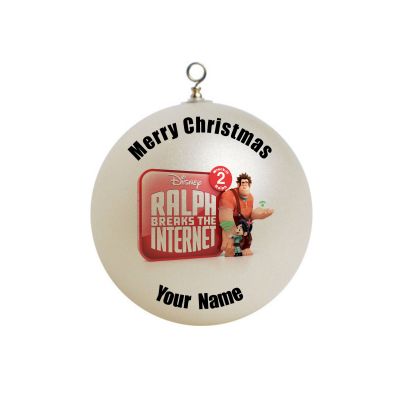Personalized  Ralph Breaks The Internet Ornament Christmas 1