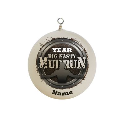 Personalized 	Big Nasty Mud Run Ornament Custom Gift #1