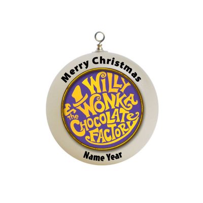 Personalized Gene Wilder willy wonka and the chocolate factory Ornament Custom Gift #1
