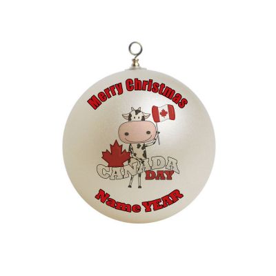 Personalized  Canada Ornament Christmas 1