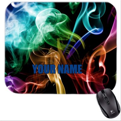 Personalized Colorful Smoke Mousepad #1