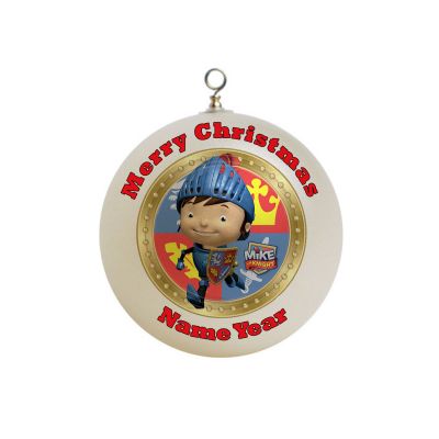 Personalized Mike the Knight Christmas Ornament Custom Gift #1