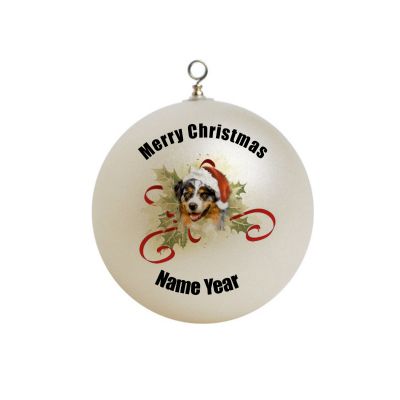 Personalized   australian shepherd dog Christmas  Ornament 20