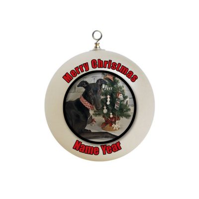 Personalized Dog greyhound Ornament 24