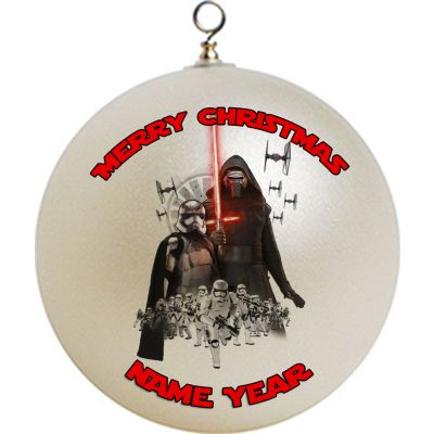 Personalized Star Wars: The Force Awakens  Christmas Ornament #25