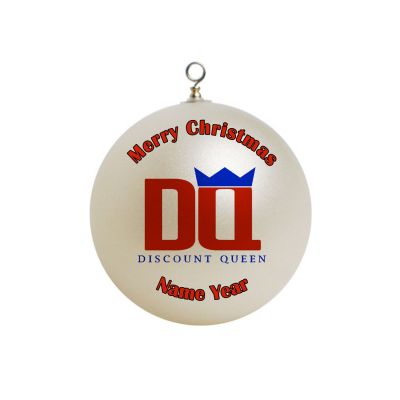 Personalized Discount Queen  Ornament Funny #28