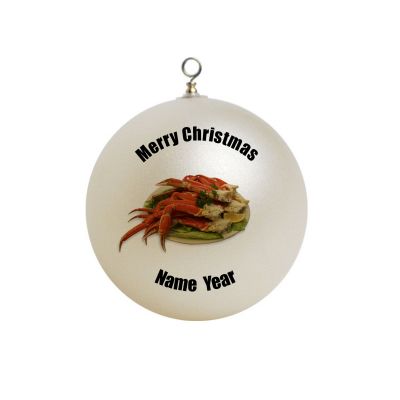 Personalized Crab Legs Ornament 2