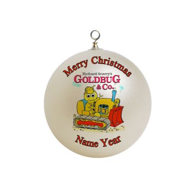 Personalized Goldburg by Richard Scarry's Christmas Ornament Custom Gift #2