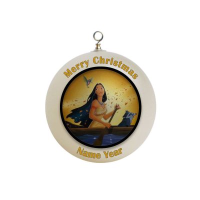 Personalized pocahontas Christmas Ornament #2