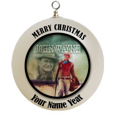 Personalized John Wayne Christmas Ornament Custom Gift #2