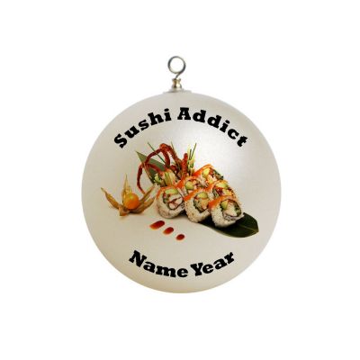 Personalized Sushi Addict  Ornament #2