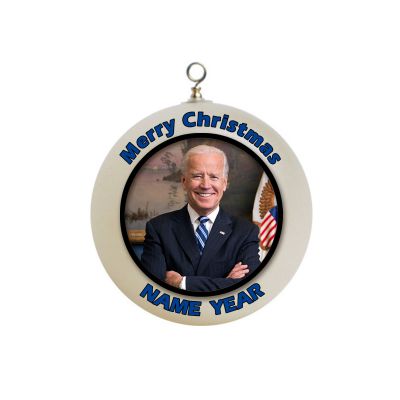 Personalized Biden Harris Christmas Ornament #2