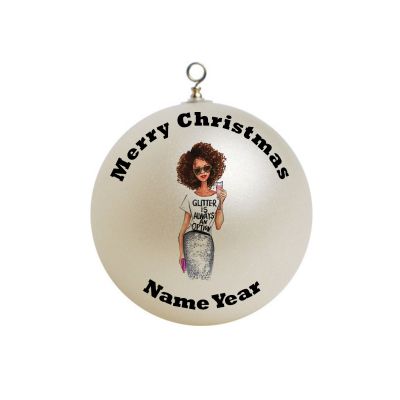 Personalized Fashion Elegant Lady Women Ornament Christmas #2