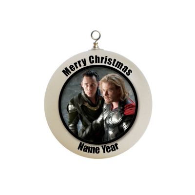 Personalized  Thor and Loki Ornament Christmas 2