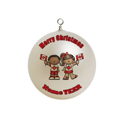 Personalized  Canada Ornament Christmas 2