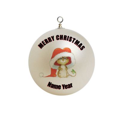Personalized Christmas Mouse Pet Cute Ornament   #2