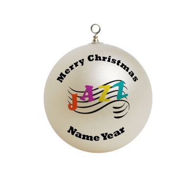 Personalized Jazz Christmas Ornament Custom Gift #2