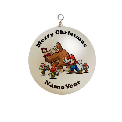 Personalized Donkey Kong Christmas  Ornament  #2